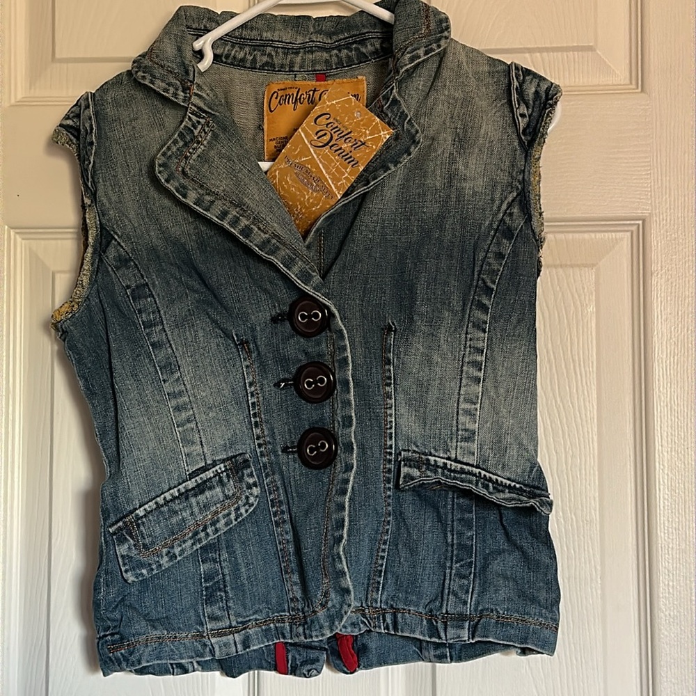 Comfort Denim Vest